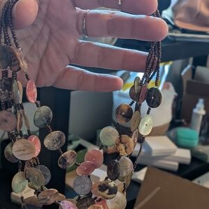 Elegant Multicolor Shell Necklace